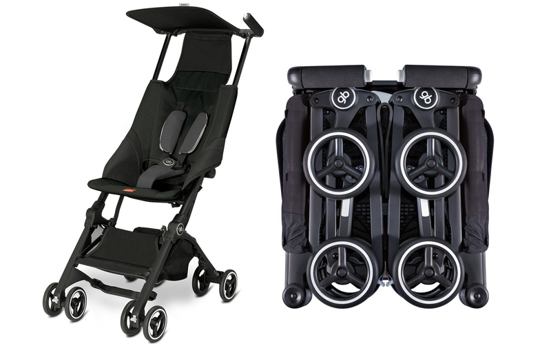 Illustration for article titled You Can Squeeze the World's Most Compact Folding Stroller Into a Shoulder Bag